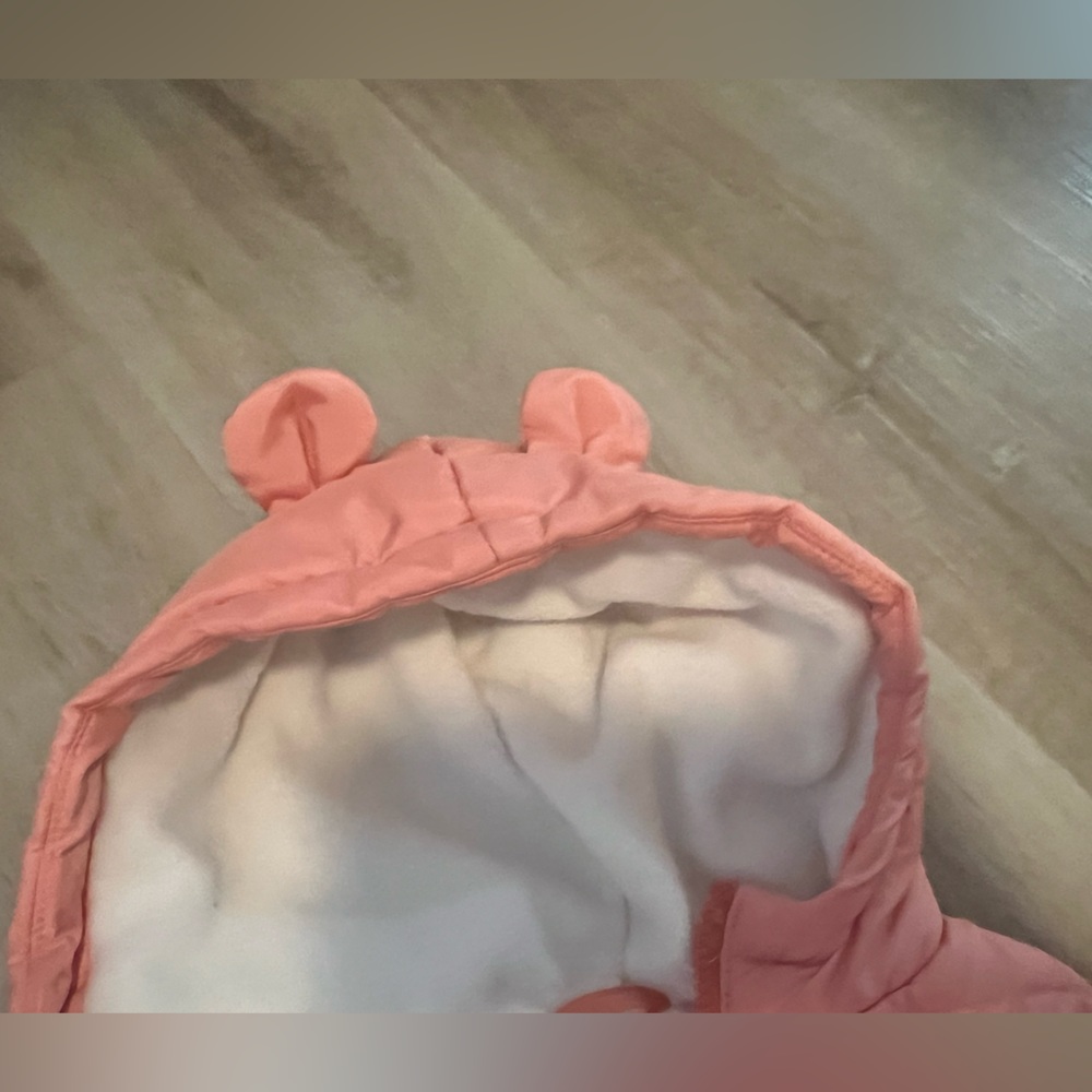 Pink puffer jacket - Picture 4 of 4